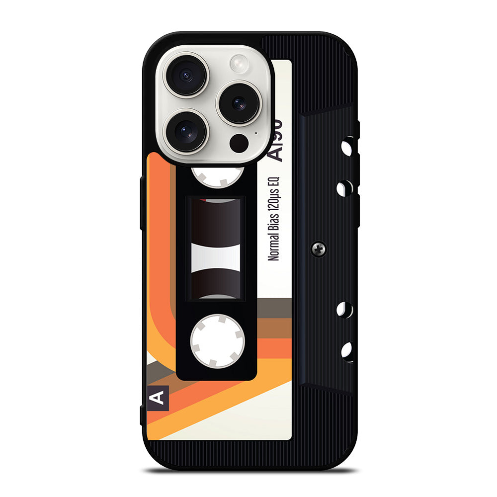 RETRO CASSETTE TAPE VINTAGE 2 iPhone 15 Pro Case Cover