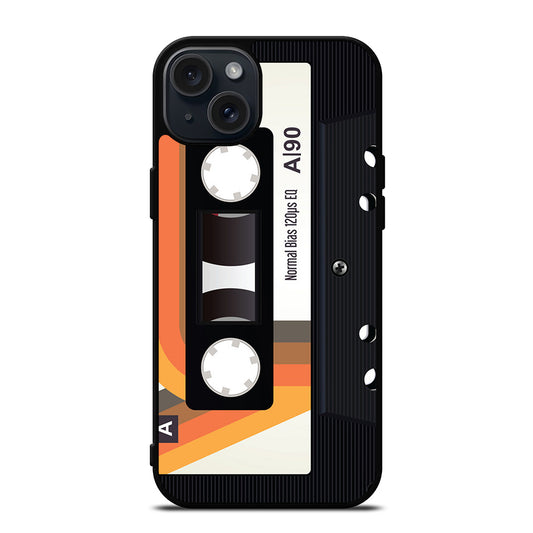 RETRO CASSETTE TAPE VINTAGE 2 iPhone 15 Plus Case Cover