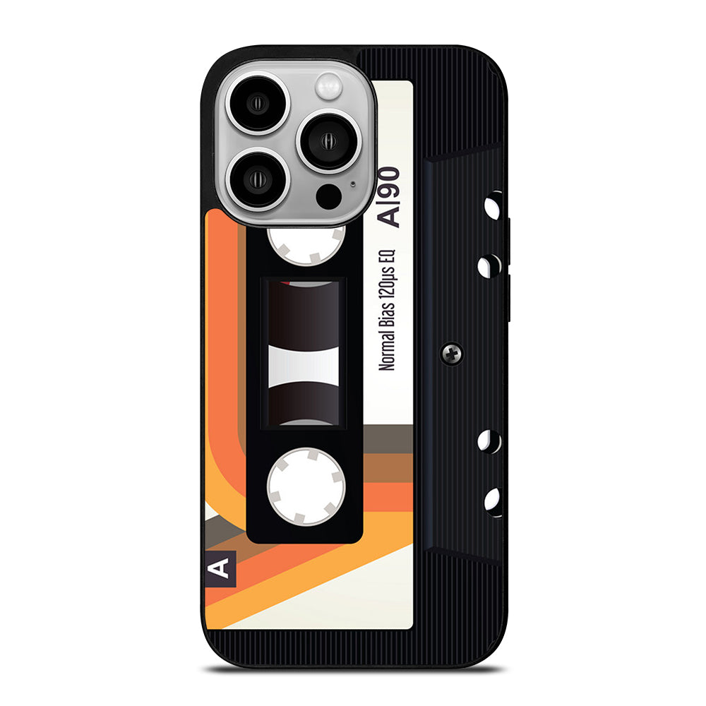RETRO CASSETTE TAPE VINTAGE 2 iPhone 14 Pro Case Cover
