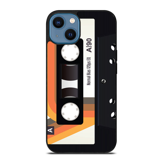 RETRO CASSETTE TAPE VINTAGE 2 iPhone 14 Case Cover