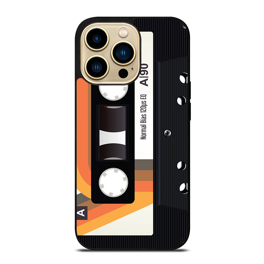 RETRO CASSETTE TAPE VINTAGE 2 iPhone 14 Pro Max Case Cover