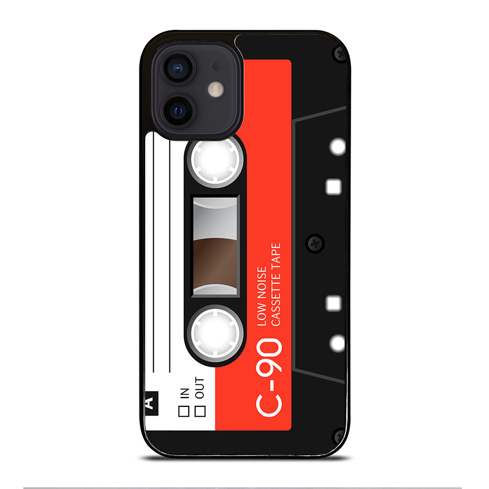 RETRO CASSETTE TAPE VINTAGE iPhone 12 Mini Case Cover