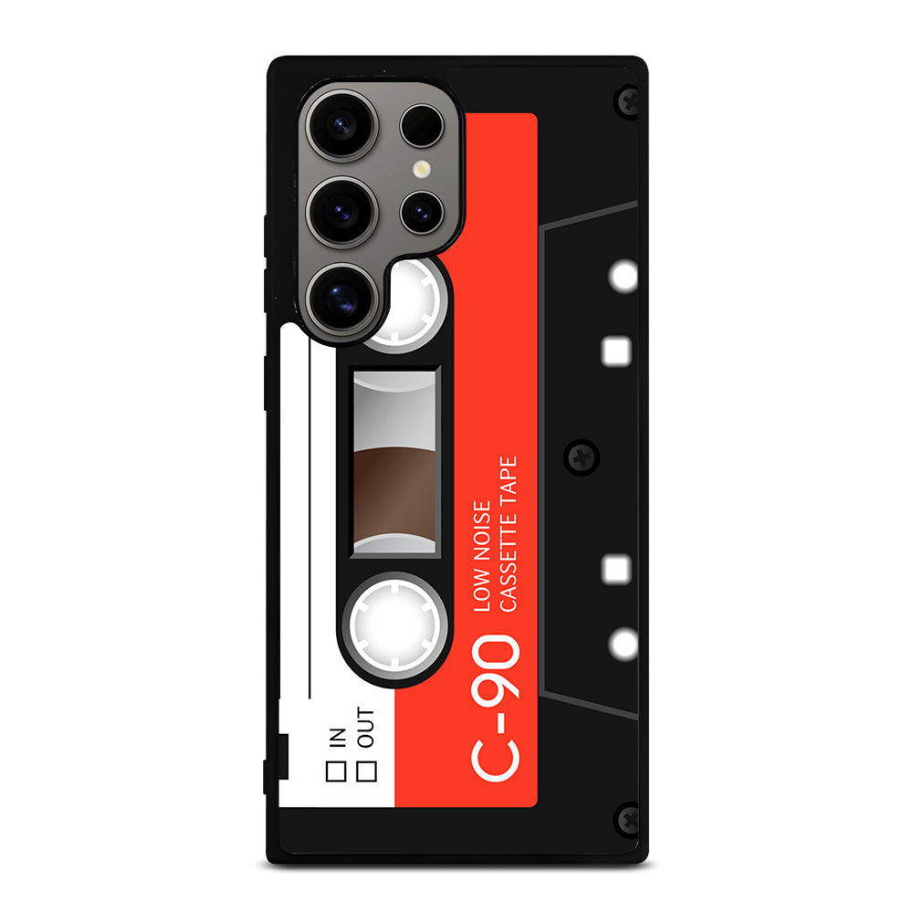 RETRO CASSETTE TAPE VINTAGE Samsung Galaxy S24 Ultra Case Cover