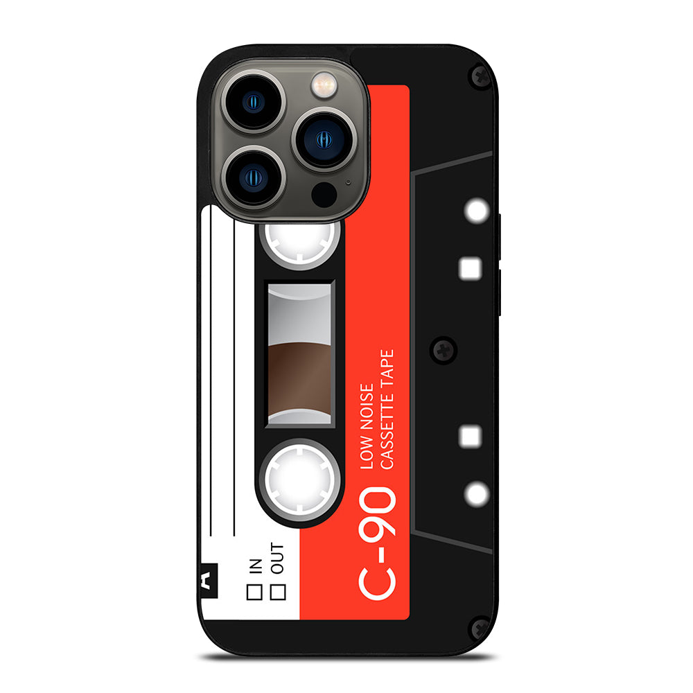 RETRO CASSETTE TAPE VINTAGE iPhone 13 Pro Case Cover