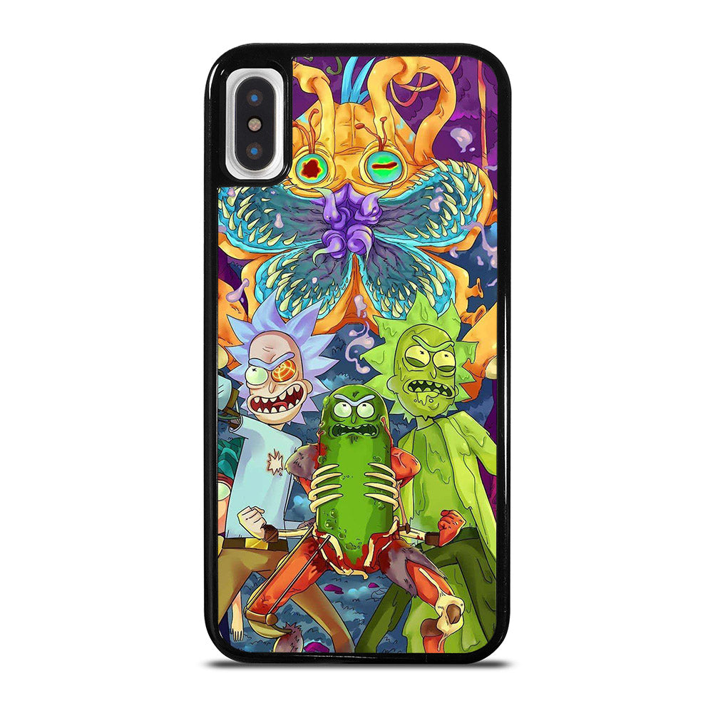 RICK AND MORTY CARTOON iPhone X / XS Case Cover