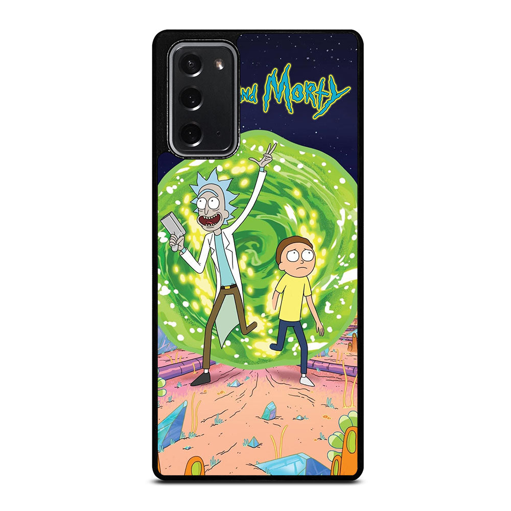 RICK AND MORTY IN PORTAL Samsung Galaxy Note 20 Case Cover