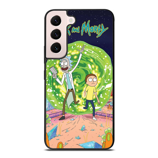 RICK AND MORTY IN PORTAL Samsung Galaxy S22 Plus Case Cover