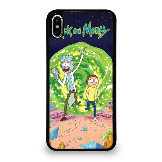 RICK AND MORTY IN PORTAL iPhone XS Max Case Cover