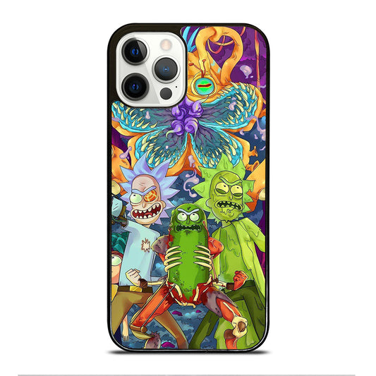RICK AND MORTY CARTOON iPhone 12 Pro Case Cover