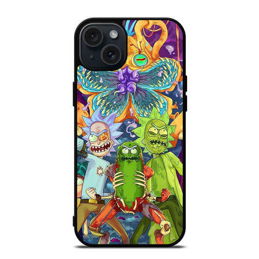 RICK AND MORTY CARTOON iPhone 15 Plus Case Cover