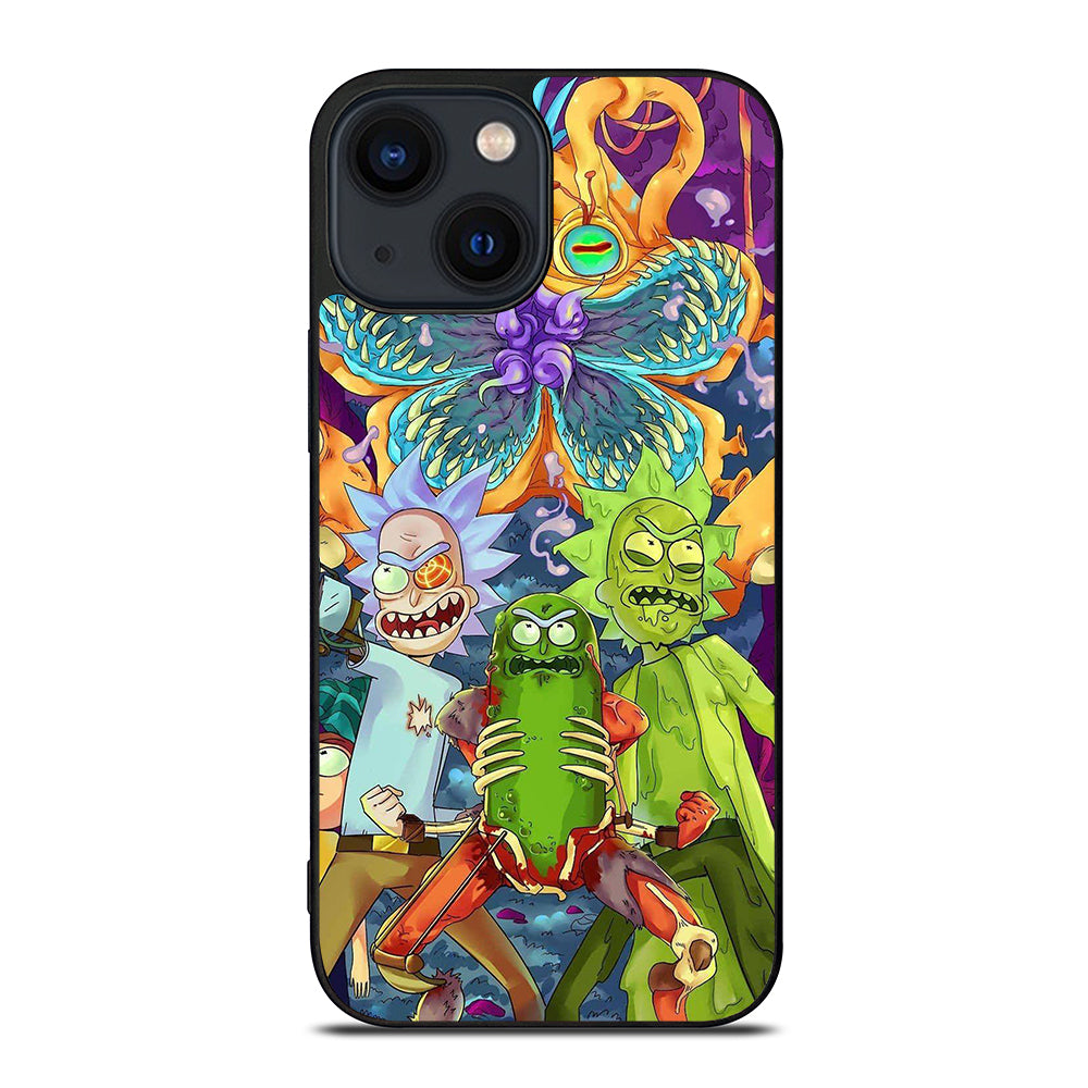 RICK AND MORTY CARTOON iPhone 14 Plus Case Cover