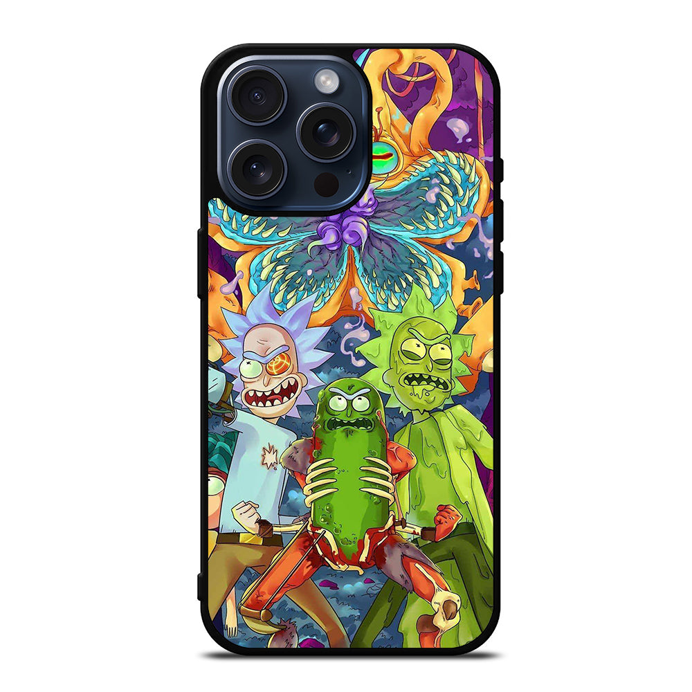 RICK AND MORTY CARTOON iPhone 15 Pro Max Case Cover