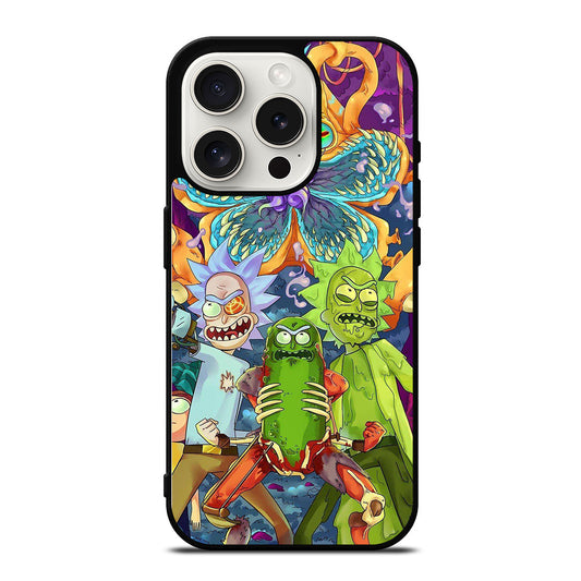 RICK AND MORTY CARTOON iPhone 15 Pro Case Cover