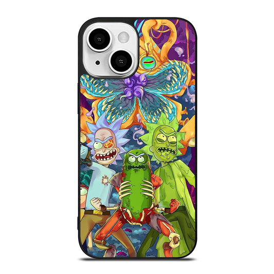 RICK AND MORTY CARTOON iPhone 13 Mini Case Cover