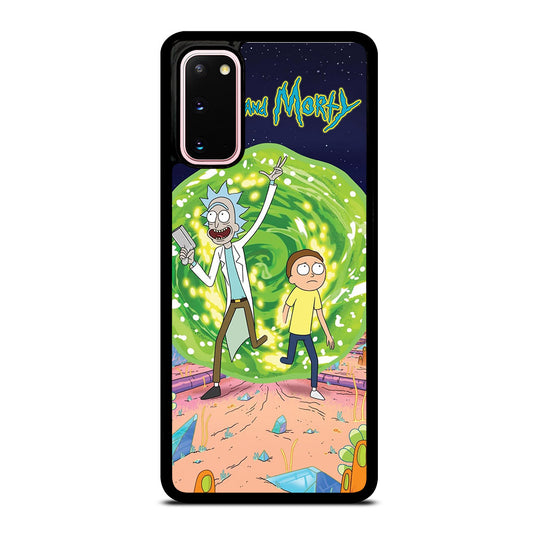 RICK AND MORTY IN PORTAL Samsung Galaxy S20 Case Cover