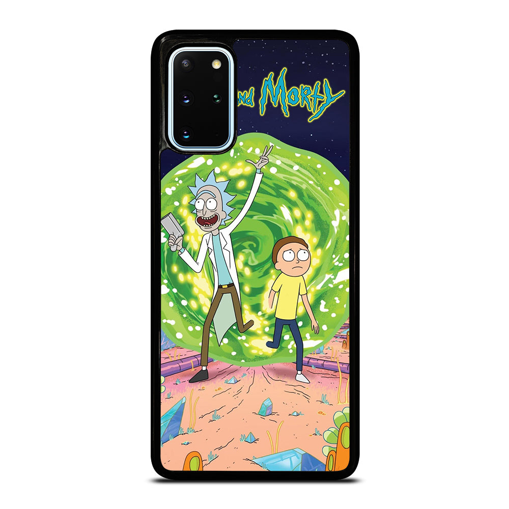 RICK AND MORTY IN PORTAL Samsung Galaxy S20 Plus Case Cover