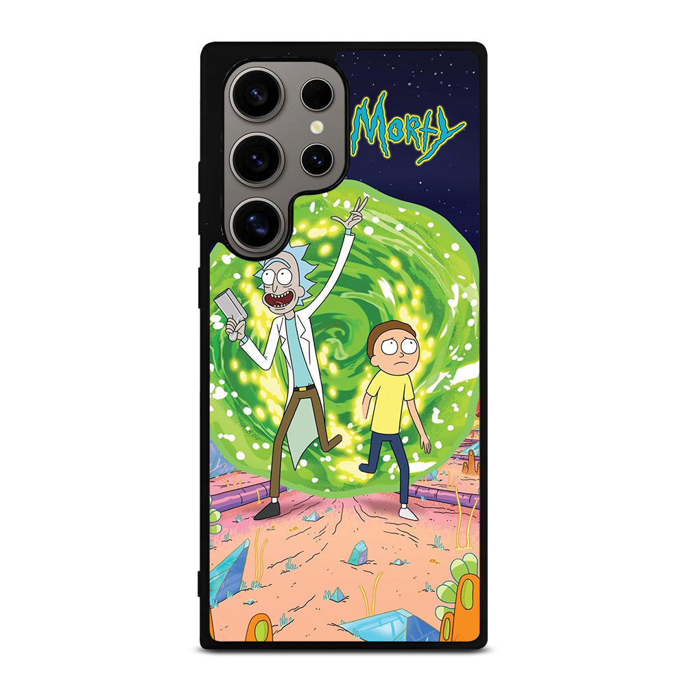 RICK AND MORTY IN PORTAL Samsung Galaxy S24 Ultra Case Cover