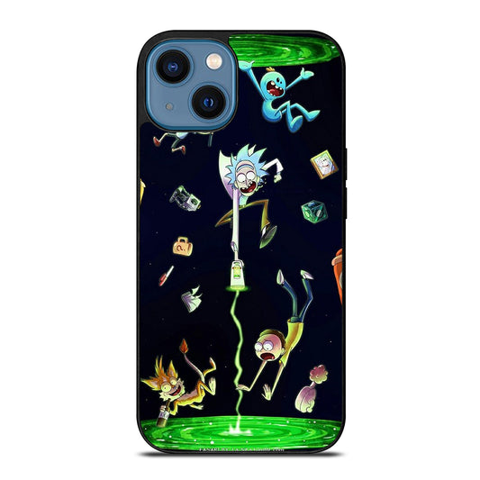 RICK AND MORTY PORTAL iPhone 14 Case Cover