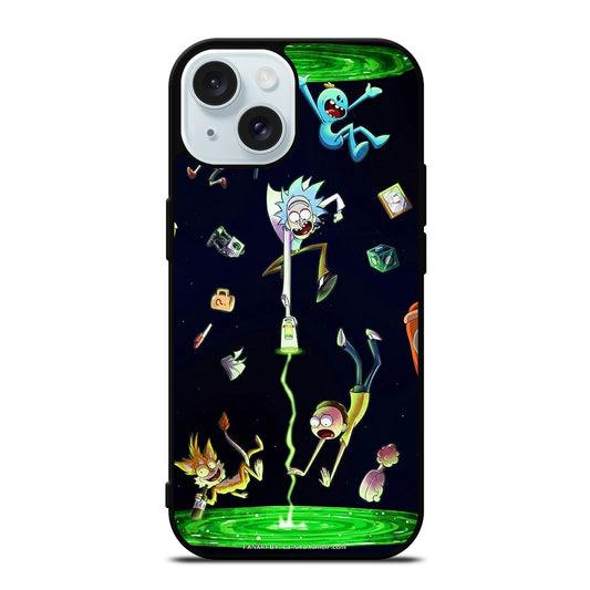 RICK AND MORTY PORTAL iPhone 15 Case Cover