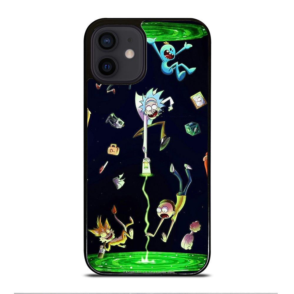 RICK AND MORTY PORTAL iPhone 12 Mini Case Cover