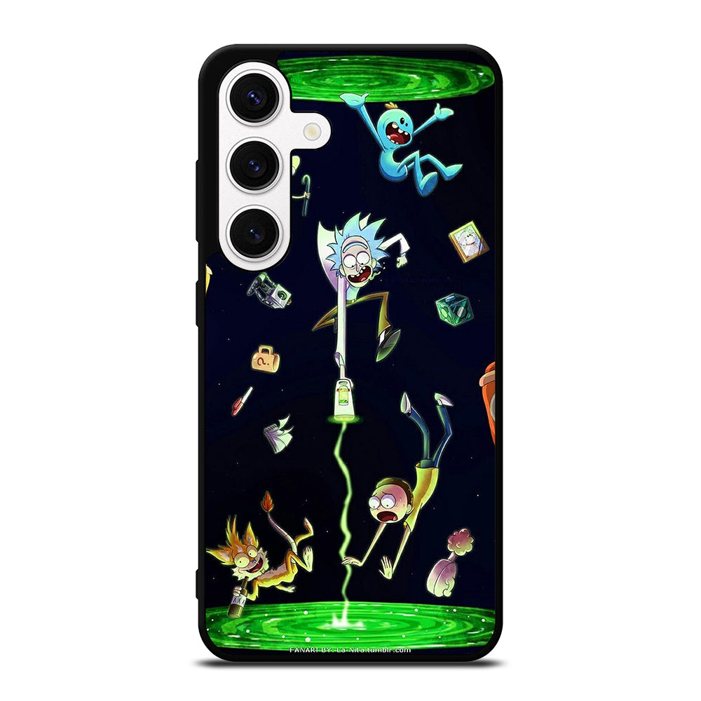 RICK AND MORTY PORTAL Samsung Galaxy S24 Case Cover