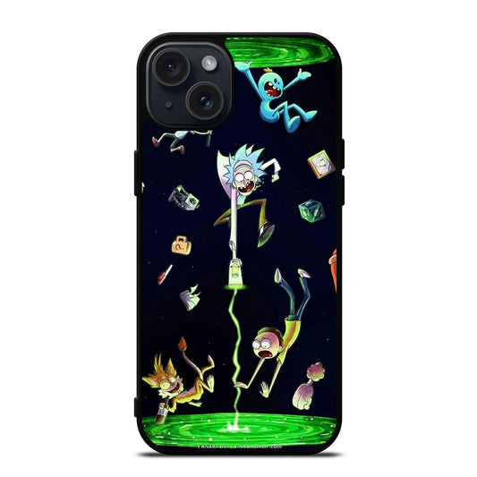 RICK AND MORTY PORTAL iPhone 15 Plus Case Cover