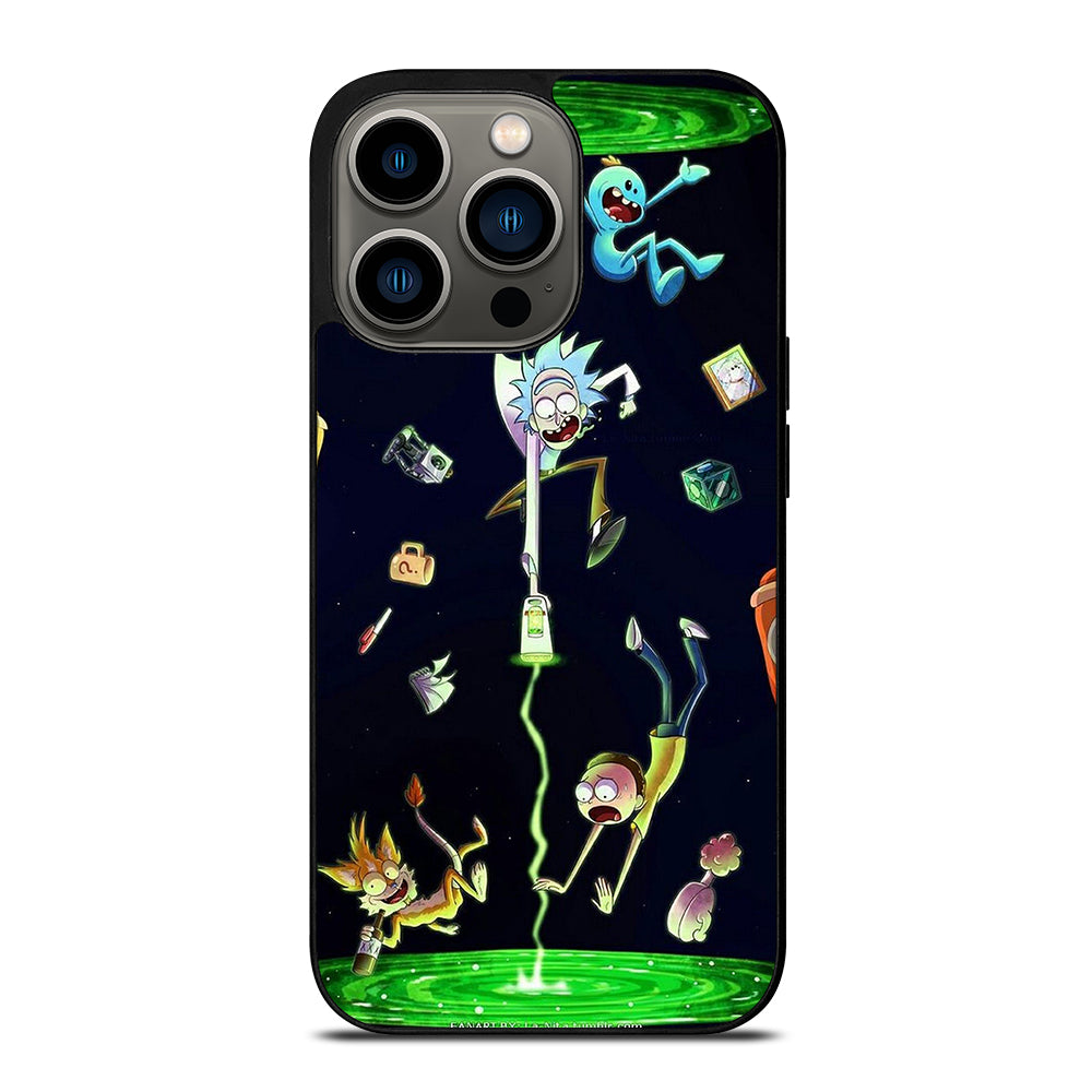 RICK AND MORTY PORTAL iPhone 13 Pro Case Cover