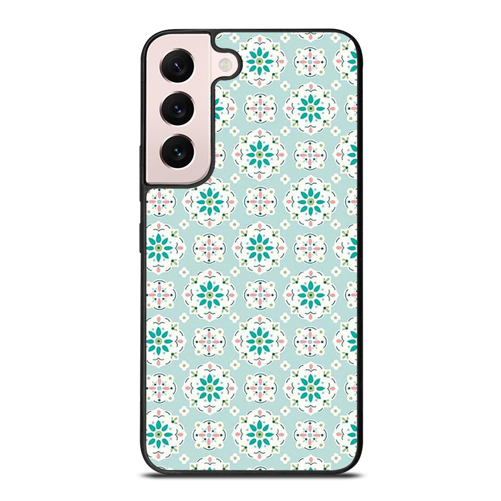 RILEY BLAKE BLUE PATTERN Samsung Galaxy S22 Plus Case Cover