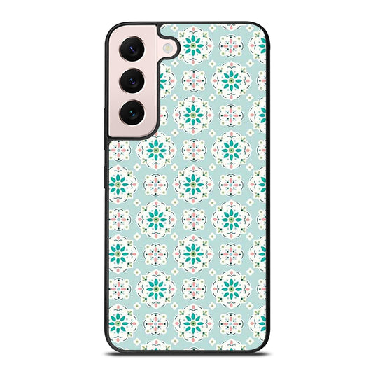 RILEY BLAKE BLUE PATTERN Samsung Galaxy S22 Plus Case Cover