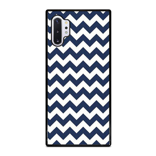 RILEY BLAKE CHEVRON PATTERN BLUE Samsung Galaxy Note 10 Plus Case Cover