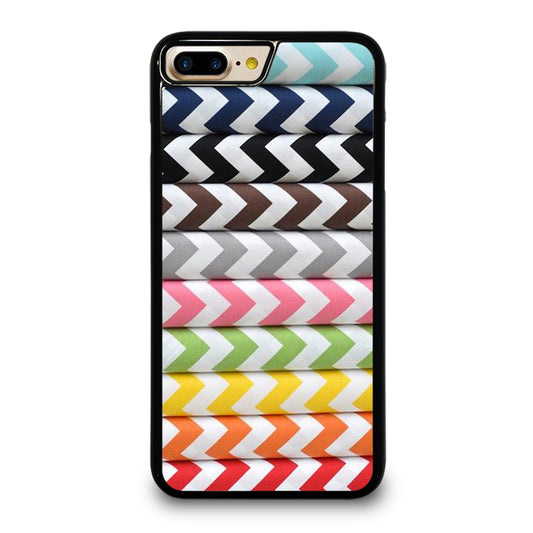RILEY BLAKE CHEVRON PATTERN COLORFUL iPhone 7 / 8 Plus Case Cover