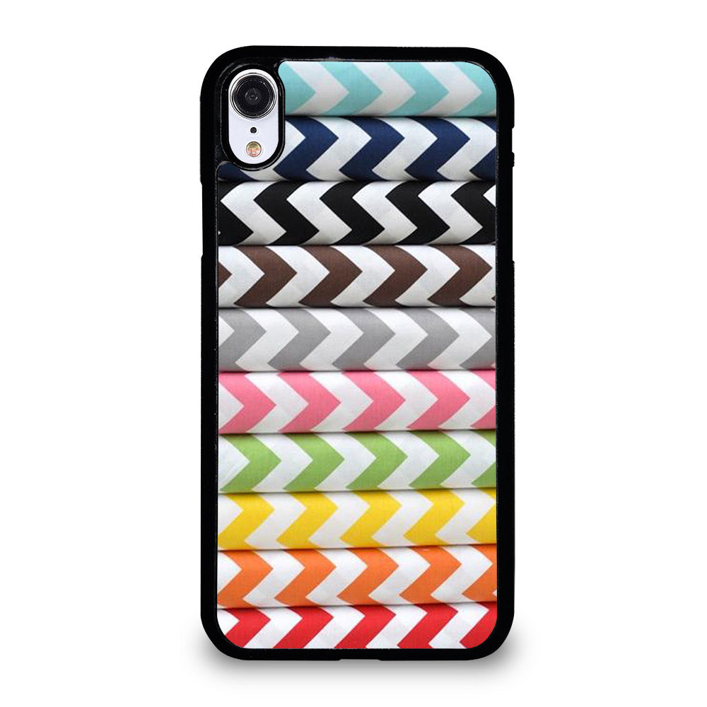 RILEY BLAKE CHEVRON PATTERN COLORFUL iPhone XR Case Cover
