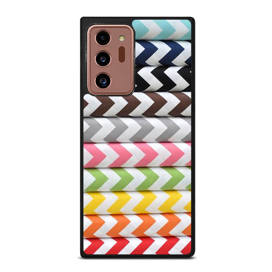 RILEY BLAKE CHEVRON PATTERN COLORFUL Samsung Galaxy Note 20 Ultra Case Cover