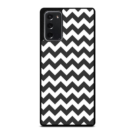 RILEY BLAKE CHEVRON PATTERN GREY Samsung Galaxy Note 20 Case Cover