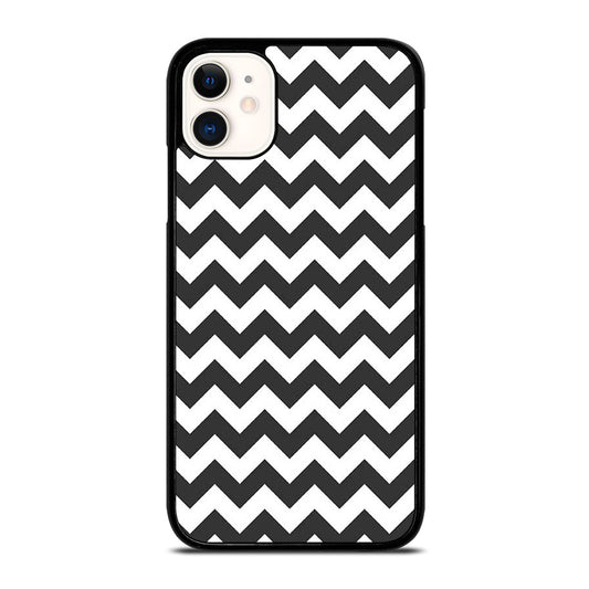 RILEY BLAKE CHEVRON PATTERN GREY iPhone 11 Case Cover