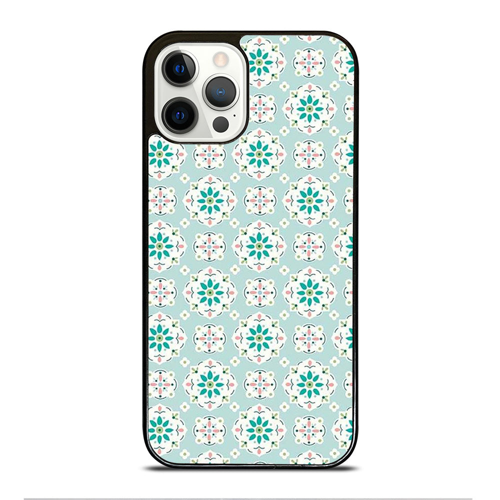 RILEY BLAKE BLUE PATTERN iPhone 12 Pro Case Cover