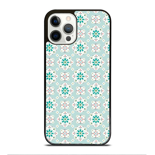 RILEY BLAKE BLUE PATTERN iPhone 12 Pro Case Cover