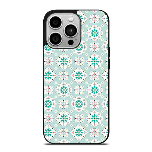 RILEY BLAKE BLUE PATTERN iPhone 14 Pro Case Cover