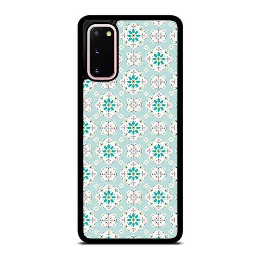 RILEY BLAKE BLUE PATTERN Samsung Galaxy S20 Case Cover