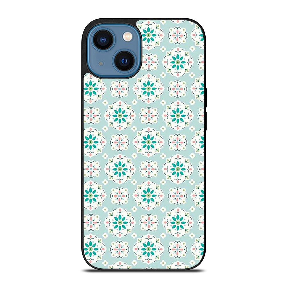 RILEY BLAKE BLUE PATTERN iPhone 14 Case Cover