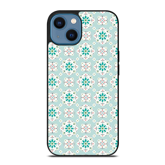 RILEY BLAKE BLUE PATTERN iPhone 14 Case Cover