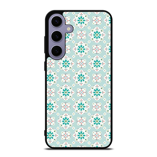 RILEY BLAKE BLUE PATTERN Samsung Galaxy S24 Plus Case Cover