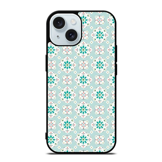 RILEY BLAKE BLUE PATTERN iPhone 15 Case Cover