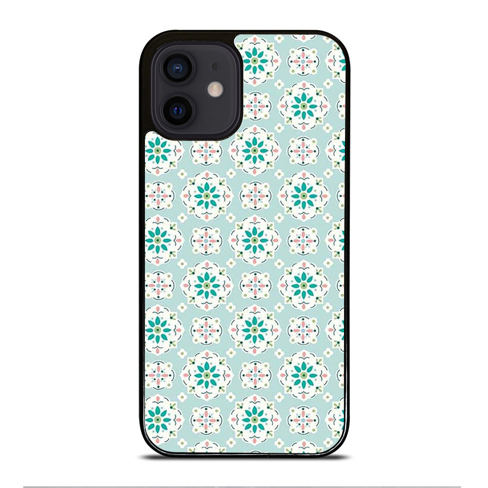 RILEY BLAKE BLUE PATTERN iPhone 12 Mini Case Cover