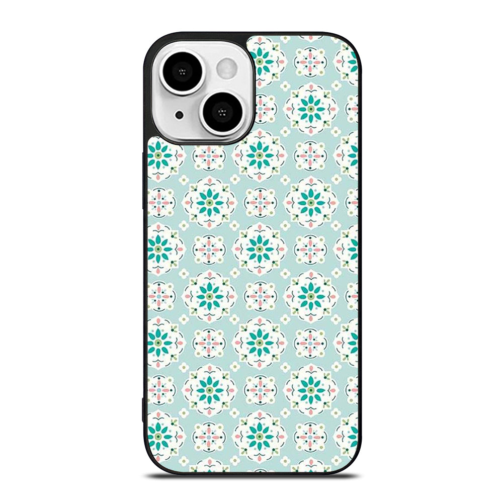 RILEY BLAKE BLUE PATTERN iPhone 13 Mini Case Cover
