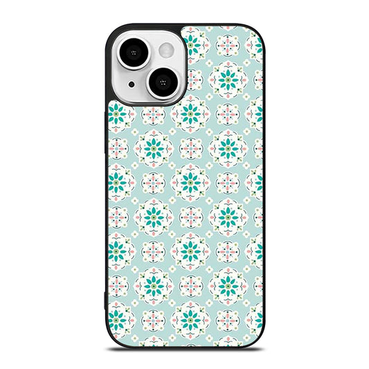 RILEY BLAKE BLUE PATTERN iPhone 13 Mini Case Cover