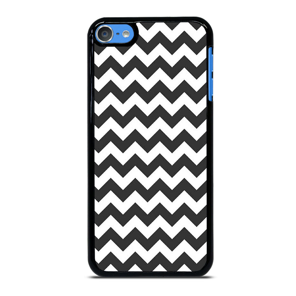 RILEY BLAKE CHEVRON PATTERN GREY iPod Touch 7 Case Cover