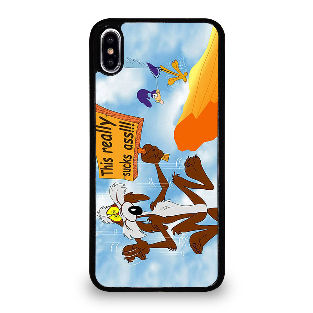 ROAD RUNNER LOONEY TUNES QUOTE iPhone XS Max Case Cover
