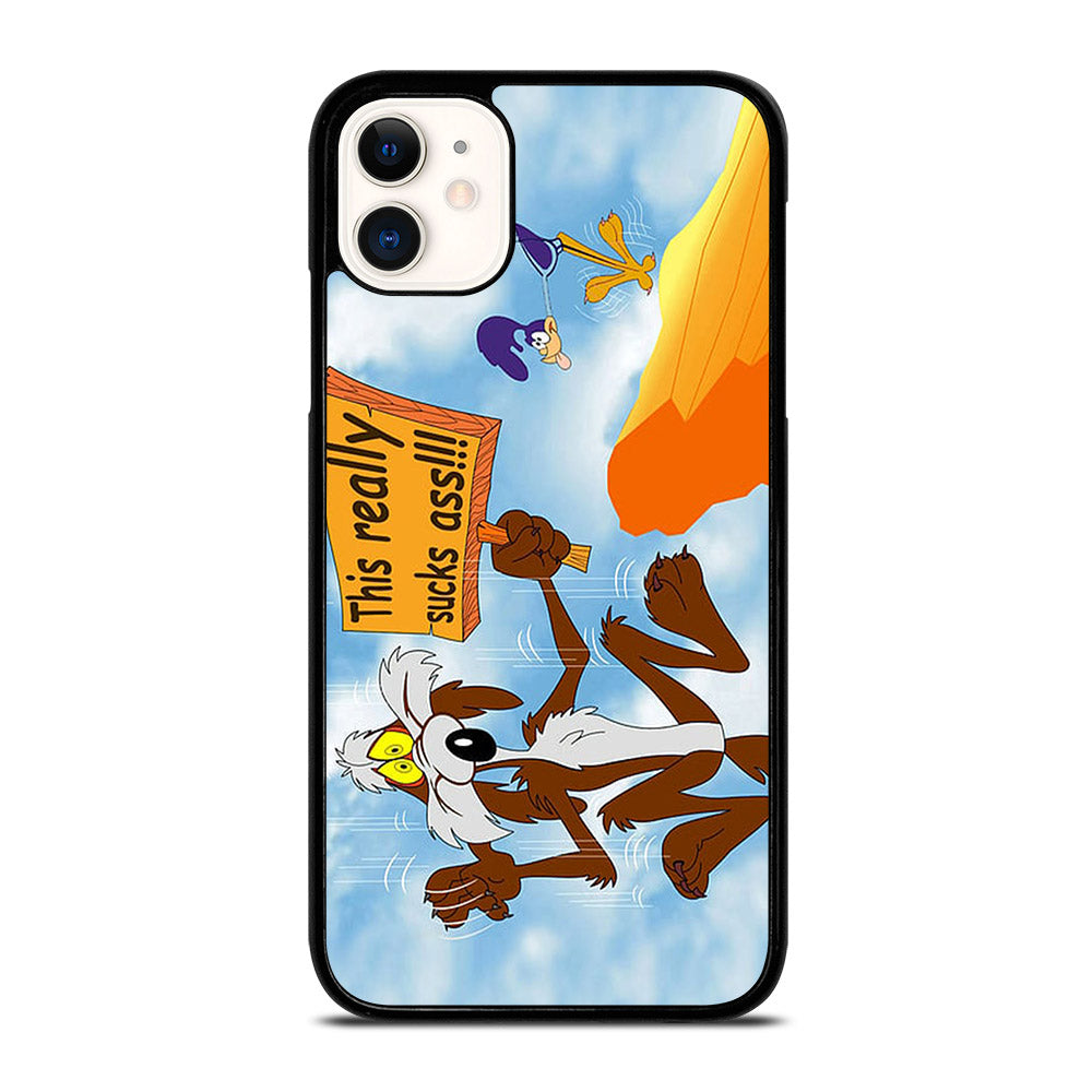 ROAD RUNNER LOONEY TUNES QUOTE iPhone 11 Case Cover