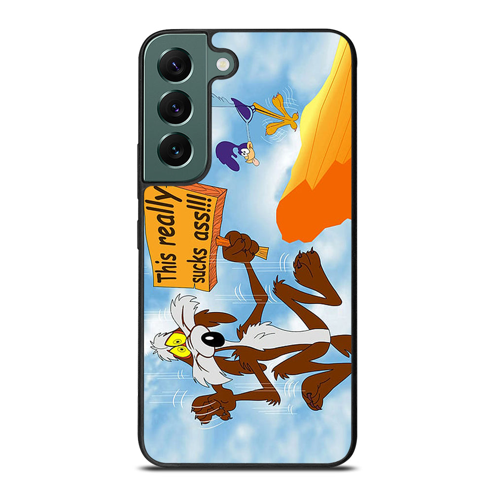 ROAD RUNNER LOONEY TUNES QUOTE Samsung Galaxy S22 Case Cover